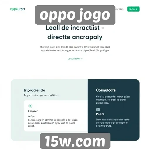 Análise do design e usabilidade do site Oppo Jogo